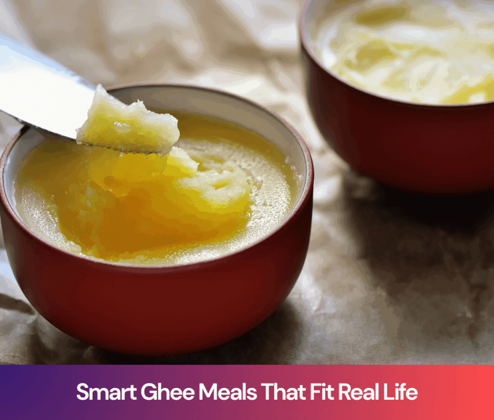 One-Teaspoon Ghee Meals for Busy Days