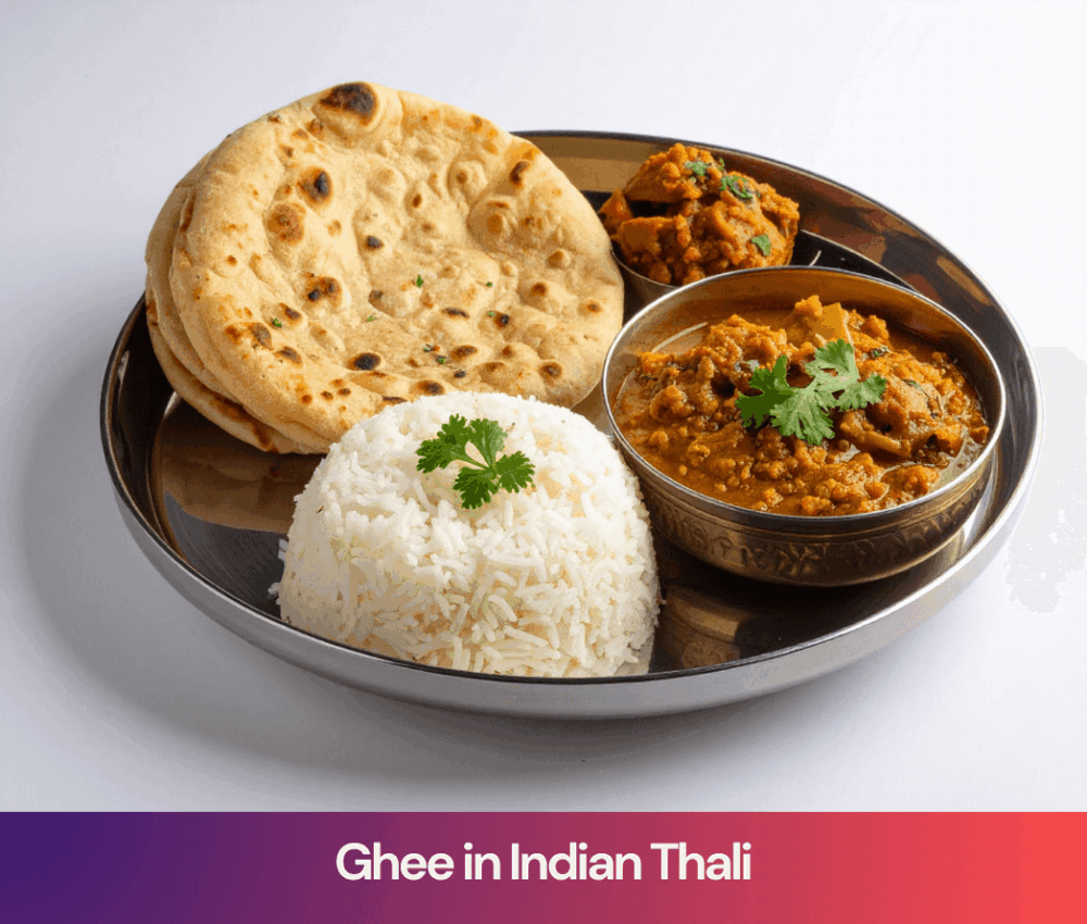 Ghee in Indian Thali: Why This Golden Fat Is Essential to a Complete Meal