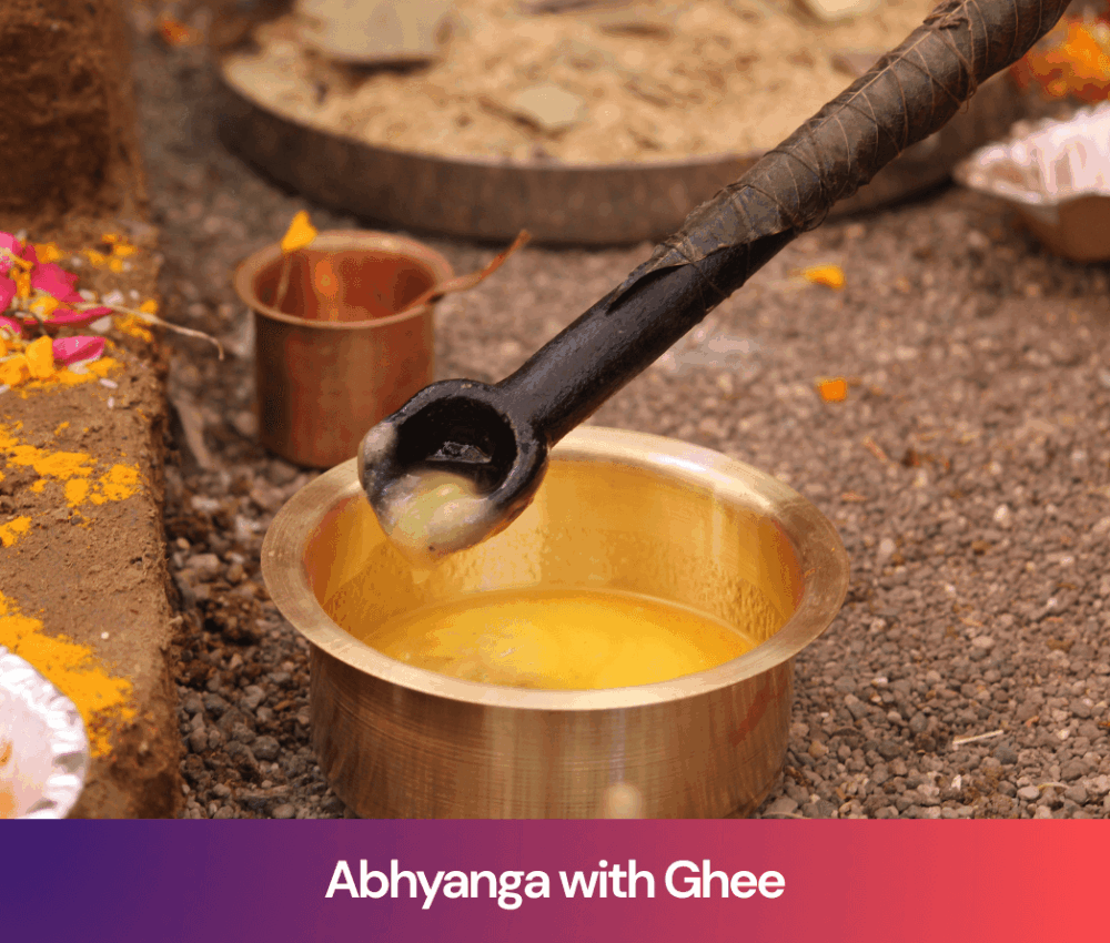 Abhyanga with Ghee: Ayurvedic Massage Benefits for Mind, Body, and Skin